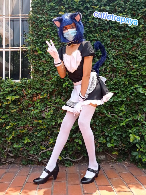2 pic. Your Cat Maid ? is here, sir! :3

Cosplay of Murasaki, @0Lightsource's OC
?Best cat boi ? Meow