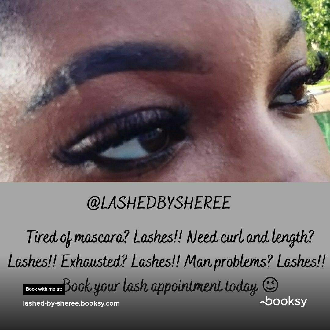 Lashed_Sheree's tweet image. lashed-by-sheree.booksy.com
#lashedbysheree #southeast #houston #lashlove