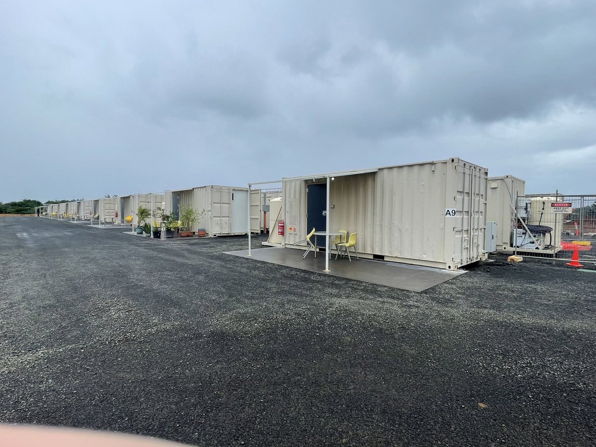 ShaneFitzAU's tweet photo. Caught up with some of our @ResilienceNSW team and partners @ServicesGovAU &amp; @ServiceNSW in Lismore this morning and also called in to see progress on temporary accommodation village at Wollongbar. Thanks again team, keep up the great work. https://t.co/sGqbYWip06