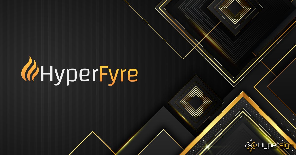 hypersignchain's tweet photo. The future is #multichain &amp; so are we!🚀

🗣At #HyperFyre, we support multiple chains like @ethereum, @0xPolygon, @Tezos, @elrond, @algorand, @solana &amp; much more!

✨You can seamlessly build your #ViralCampaigns on any chain.

Explore HyperFyre now👇
https://t.co/8oocAriw27

$HID https://t.co/1FI7KLNRQ9