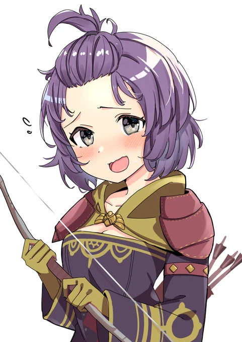 ベル、髪を切れ(おでこ可愛いね)
#FE無双風花雪月 #FE3H 