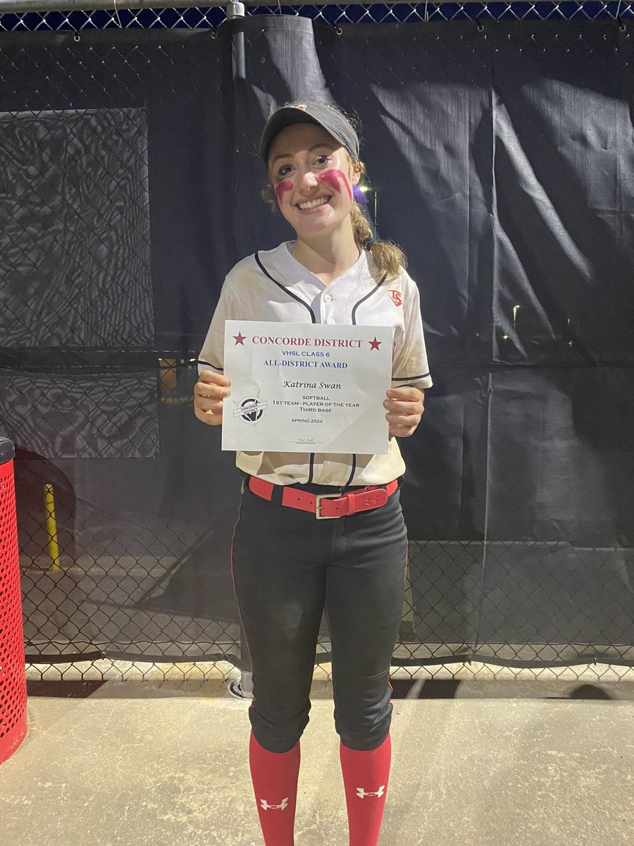 Honored to be district champions and be named Concorde district player of the year! ❤️