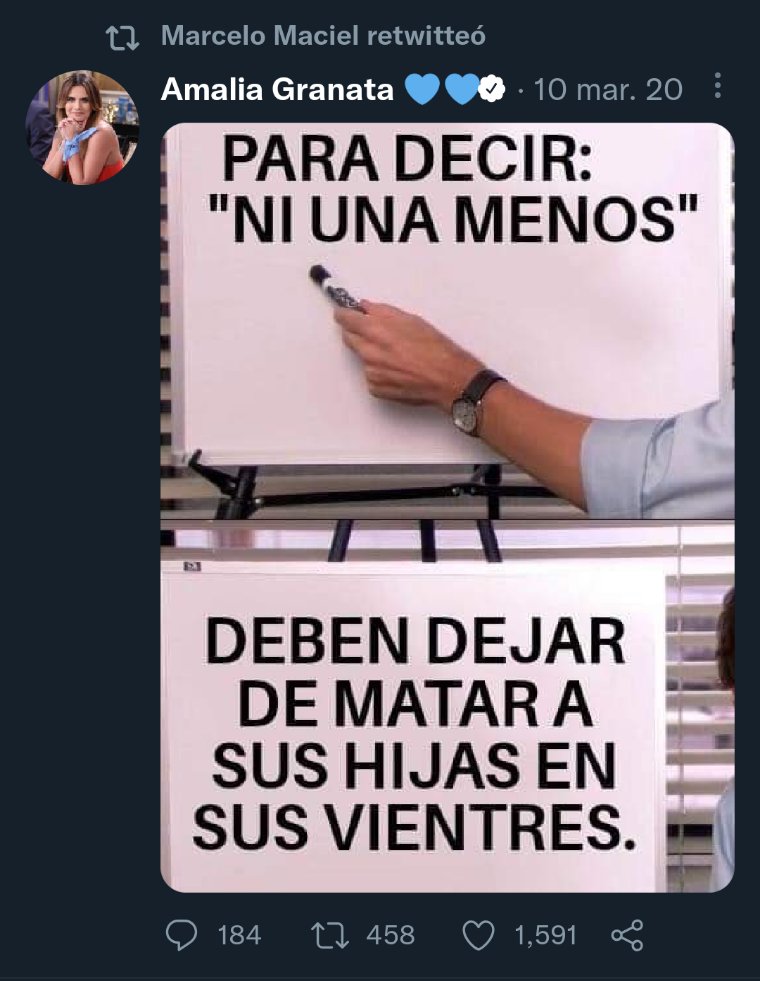 NataliaCaso's tweet photo. @LuzScarpati Un varón antiderechos discutiendo sobre la agenda de las mujeres y diversidades. Todo muy normal https://t.co/iJjle2Ggiq