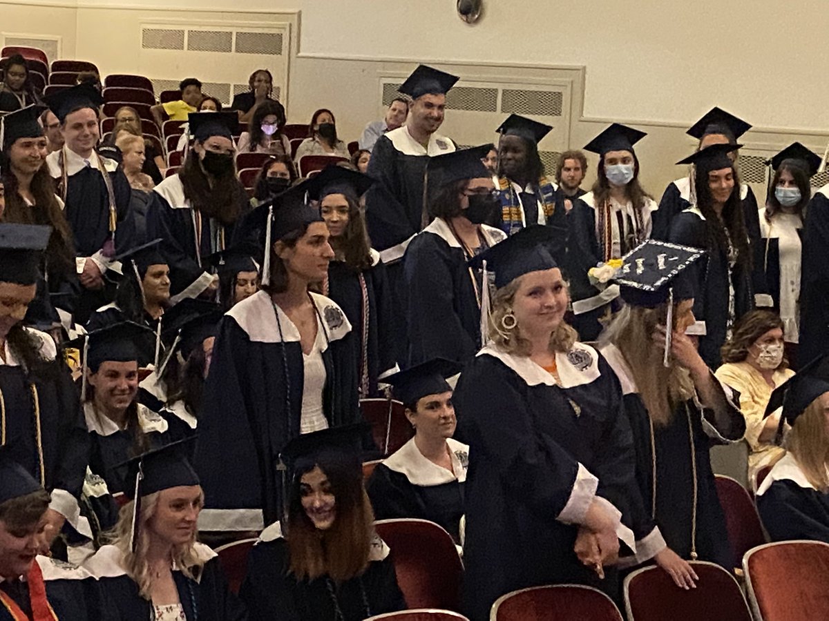 DrPatMcCue's tweet photo. Honored to take part in Convocation with graduating seniors at the Cline School of Education @SUNYGeneseo featuring keynote speaker Qianna Reaves-Campbell, assistant principal at Roth Junior High. Celebrating a great district-college partnership! #PathwaysToTeaching #RHAdvantage https://t.co/FMBV0hZTbo