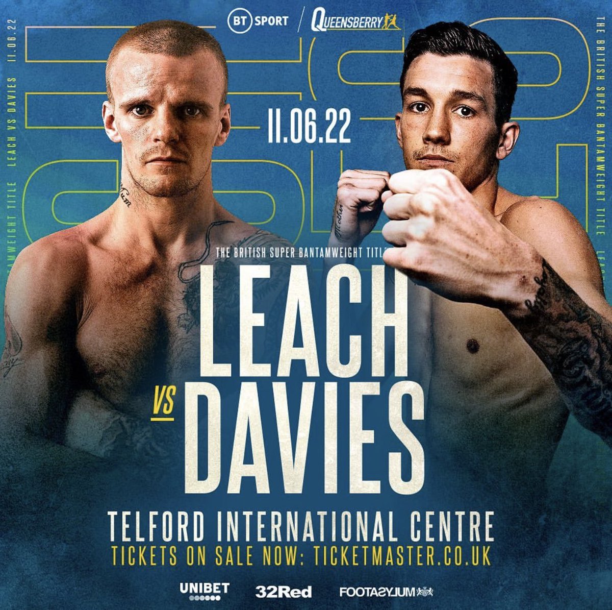 🔥 We’re back on June 11th for a Double Header.

Starting in Telford for #LeachDavies and then over to Miami for <a href="/DynamiteDubois/">Daniel Dubois</a> vs Trevor Bryan. 

See you then 👊