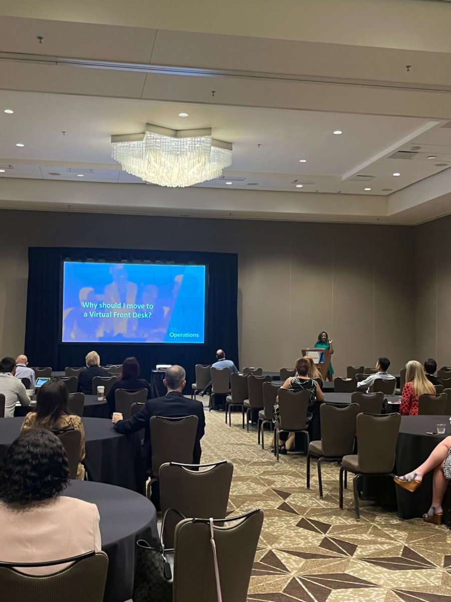 precisionMB's tweet photo. @precisionMB  had a great time at the @MGMA Operations Conference. We met new friends, our CEO, Petria McKelvey was a guest speaker, and our booth was accompanied by a few PMB team members. #MPE22 was great! Thank you for having us. https://t.co/GtwP849FiR
