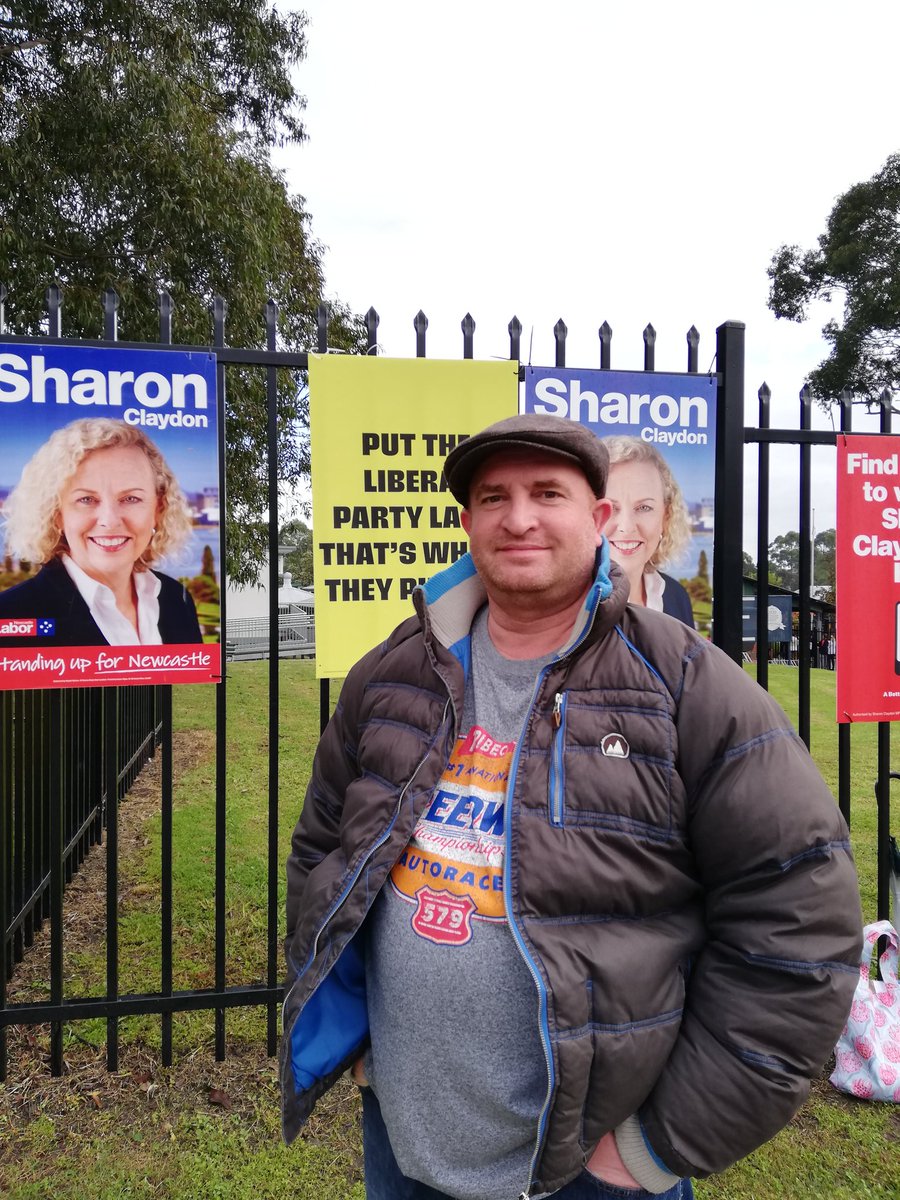 LuisEstradas6's tweet photo. My first federal election in Australia @AlboMP @AustralianLabor https://t.co/xldKnnzbOA