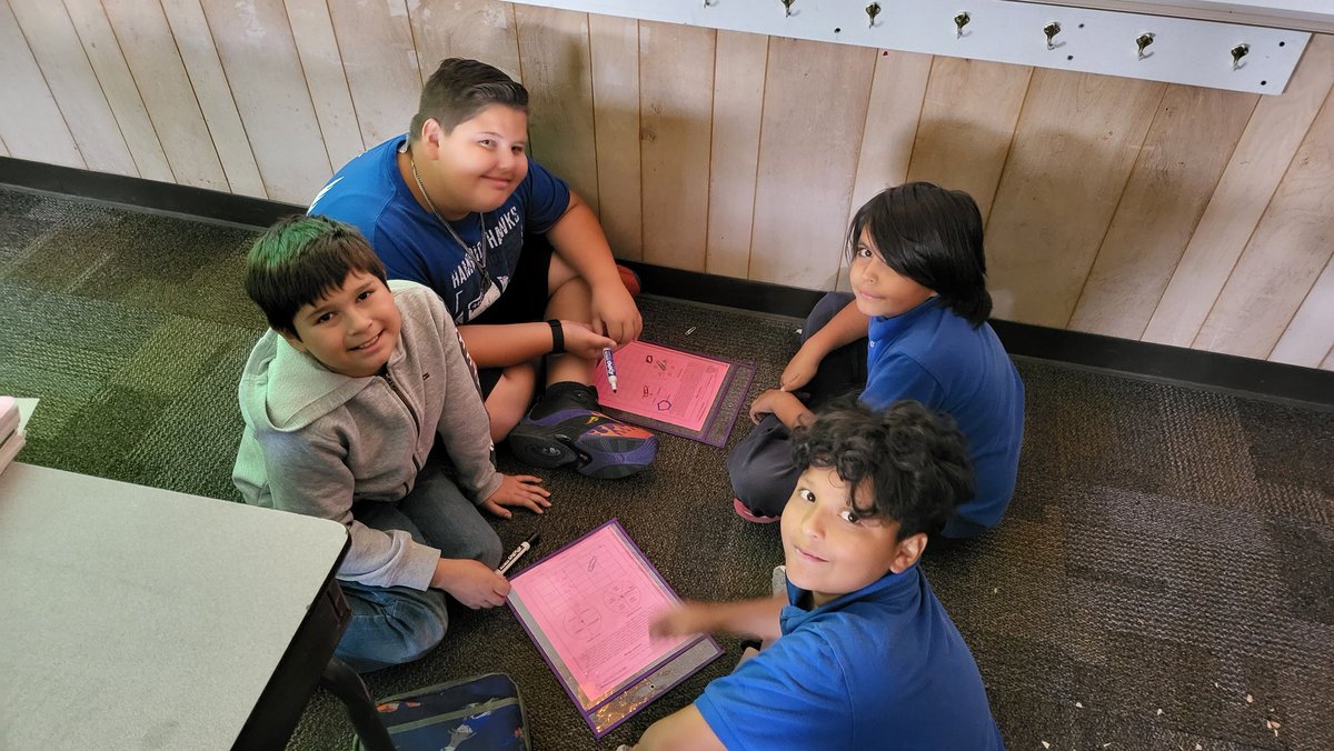 ASantana_JHS's tweet photo. 8 days of school left! Today students got to pick the math stations we did. For day 9 yesterday they got to sit with a buddy from either @AHernando_JHS or my class. #PartnerTeacher #HawkPrideSISD #TeamSISD https://t.co/Z0W31cxeMm
