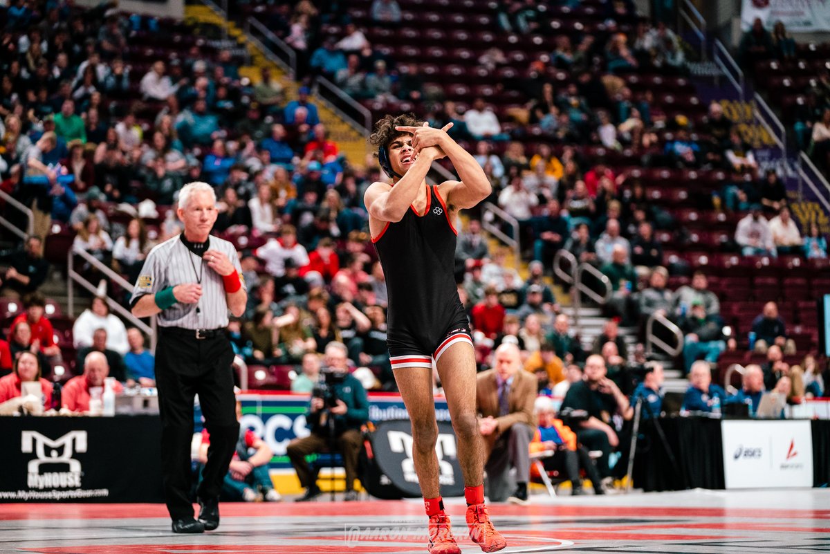 Counting down the top 10 in PA Power’s 2023 rankings: No. 6 Zach Jacaruso of <a href="/Delvalwrestling/">DVHS Wrestling</a> got back to the state finals and won it all as a junior. He is currently uncommitted.

See the full top 250 rankings: rokfin.com/ranking/2410?a…

📸: <a href="/aaronmorekin/">Aaron Morekin</a>