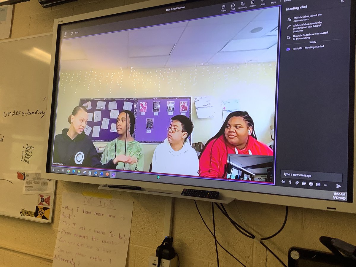 mrssabas's tweet photo. Thank you, @MsPodschun @WNEMagnet Students for spending your lunch to share your expertise and insight about high school to @WPSAVID 8 th graders @JardineSTEM #WPSProud #WNEMagnet #WPSAVID #FutureReady #MagnetSchlsMSA https://t.co/leUXK27U7u