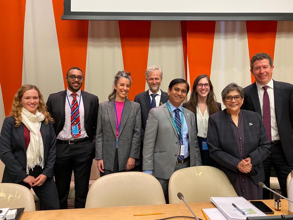 LuxembourgUN's tweet photo. It was an honor for #Luxembourg to co-facilitate the negotiations of the #IMRF #ProgressDeclaration with #Bangladesh. Thank you Amb @rababfh2016 and Nirupam for the great teamwork!
#TeamJuliePam🇧🇩🇱🇺🇺🇳
Thank you also @UN_PGA & @UNMigNetwork for your support🤝
#StandUp4Migrants https://t.co/wq5OCuldfq