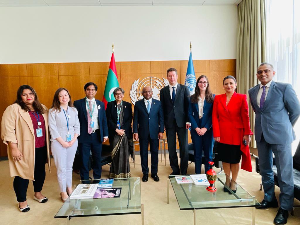 LuxembourgUN's tweet photo. It was an honor for #Luxembourg to co-facilitate the negotiations of the #IMRF #ProgressDeclaration with #Bangladesh. Thank you Amb @rababfh2016 and Nirupam for the great teamwork!
#TeamJuliePam🇧🇩🇱🇺🇺🇳
Thank you also @UN_PGA & @UNMigNetwork for your support🤝
#StandUp4Migrants https://t.co/wq5OCuldfq