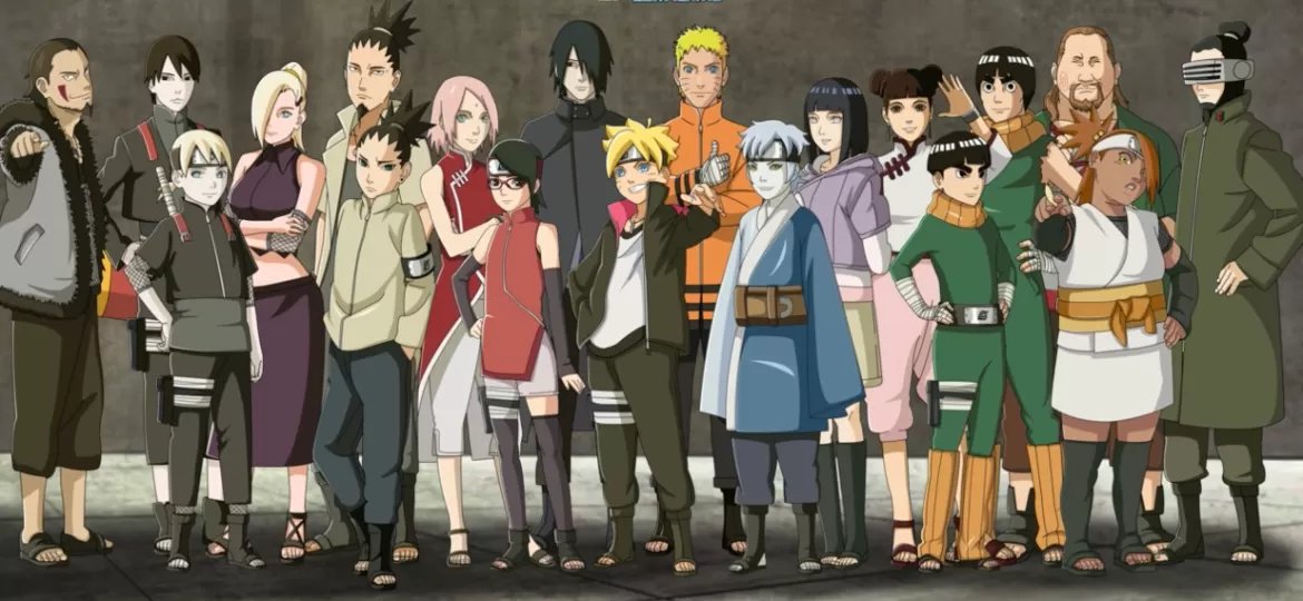 Idade dos personagens de ( Naruto / Boruto ) / Age of Naruto/Boruto  Characters 