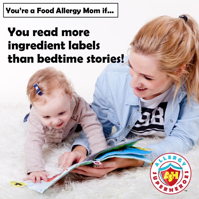 allergyheroes's tweet photo. Ain’t this the truth, Food Allergy Moms? Colleges should offer PhDs in Advanced #LabelReading. In what other fun ways do you know you’re a #FoodAllergy Mom?
#FoodAllergies
#FoodAllergyMom
#Ingredients
#ReadTheLabel
#Funny
#HaHa
#AllergenLabel
#Allergens https://t.co/9OaytW14im