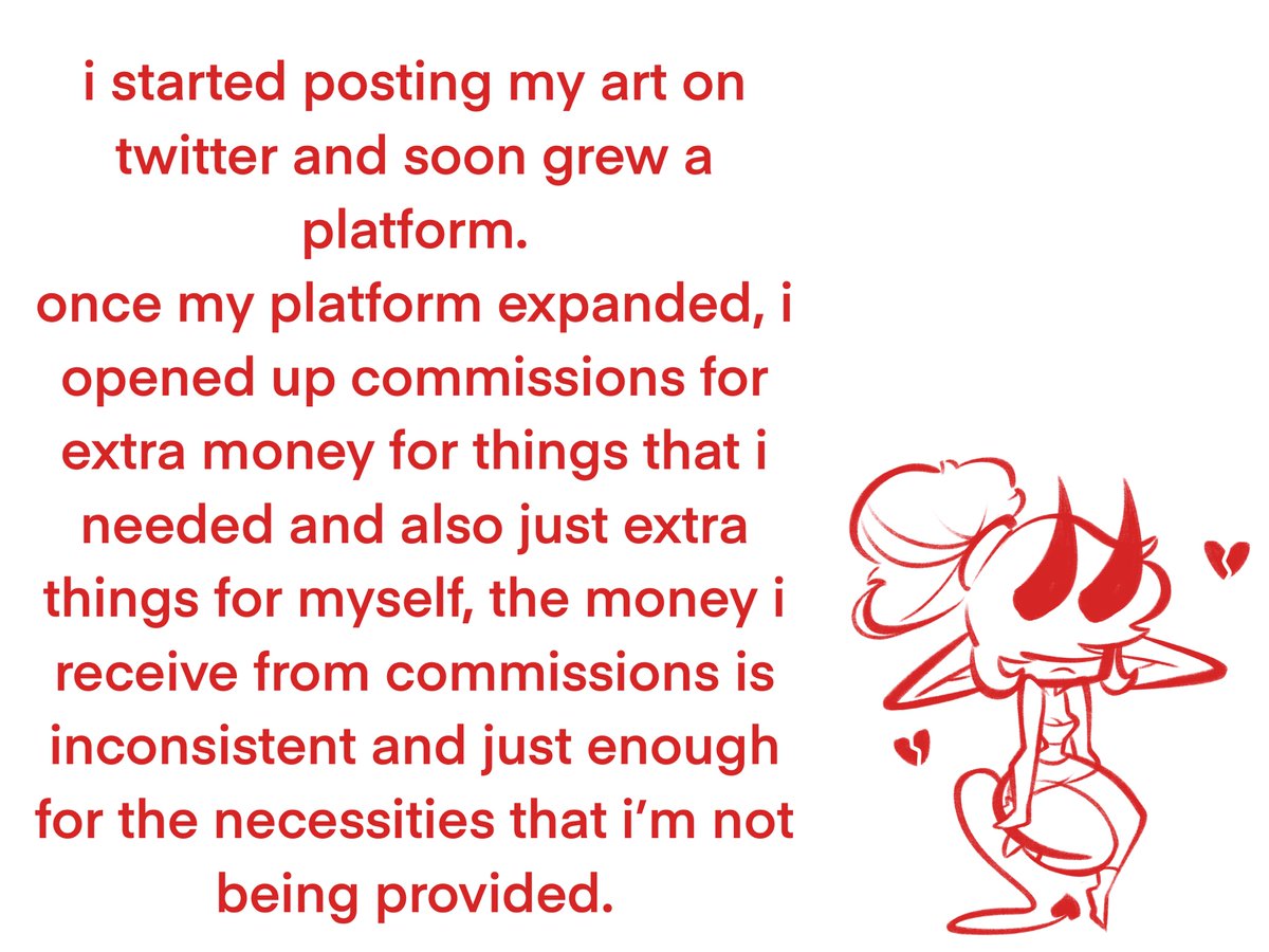 iconicleah's tweet photo. hello, my name is leah and i am a 14 y/o poc artist. i’m currently in a rough situation, and if you have anything to spare wether it’d be time to read this, to reshare this, or money i’d really appreciate it! 🌸 https://t.co/vf7EwMizM3