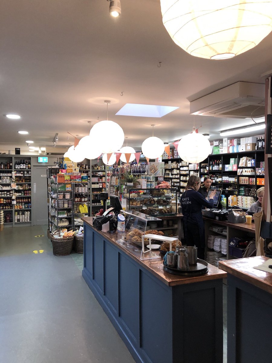 BarryCreed's tweet photo. The picture simply does not do it justice but if there’s a nicer or cooler shop in Ireland than @kateskitchen I want to visit it &amp; if there’s a better or more welcoming front of house than Michelle,then I haven’t met him or her. Every customer made to feel special 👏👏👏👏#Sligo https://t.co/zaqdfhBAVO