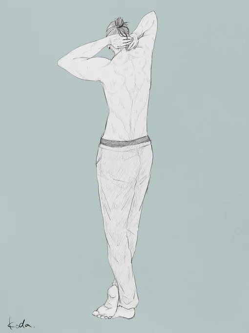 今日は早く起きたので朝活rkgk
個人的に後頭部が好きだったけど、手で隠れるので撮っといた笑
あ"ー…働いてくるだ…😂
もう帰りたい…(まだ家だけど) 