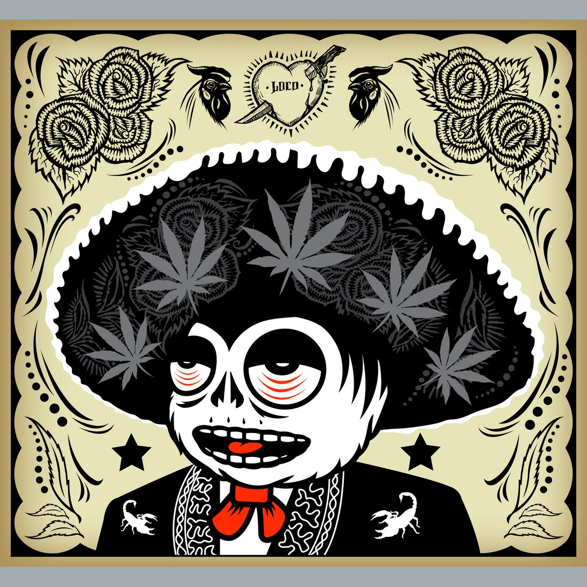 Henryloco559's tweet photo. @MyHomies Just minted this earlier this today. Gato Mariachi Homee. #locoatfua #fresnoundergroundart #gatomariachi #mivada #losmarijuanos https://t.co/cpSkEyE4UX