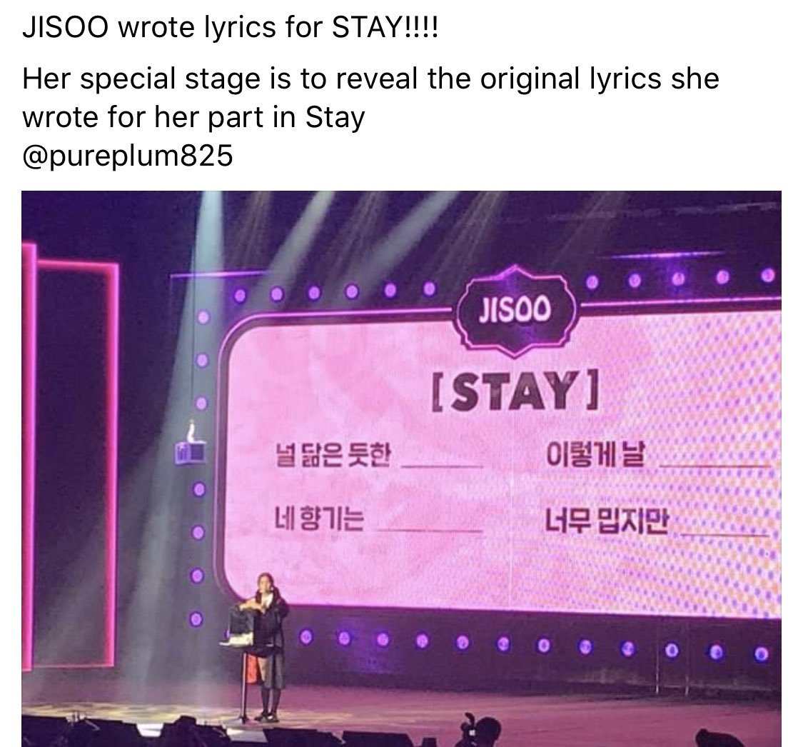 jnkfirts's tweet photo. jisoo doesn't need anyone for write lyrics https://t.co/b0qYSYoBzF