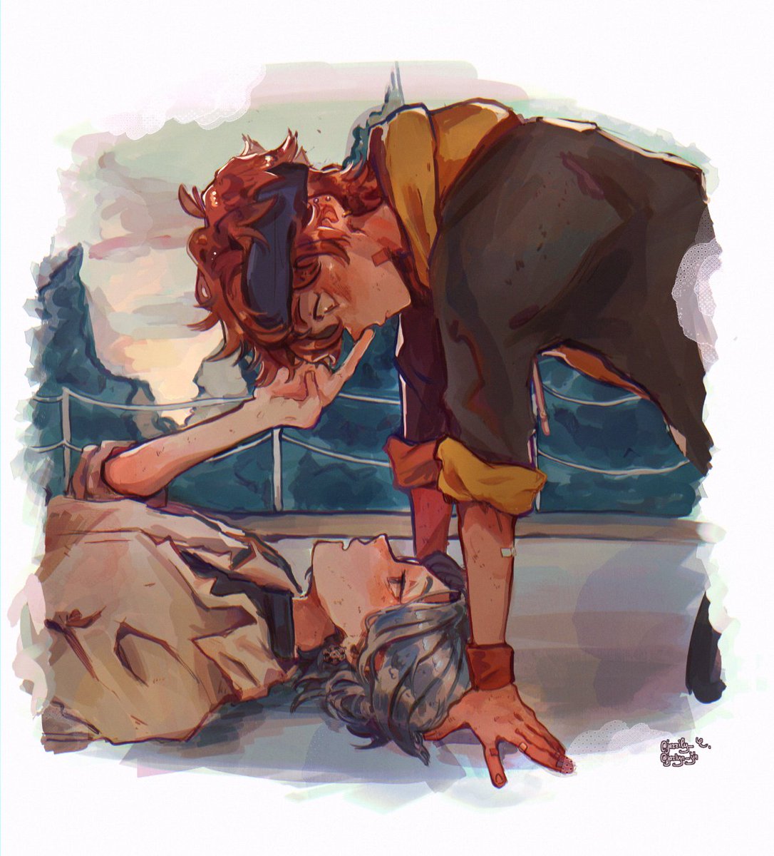 jazlyn_jin's tweet image. just dudes being bros ‼️
#SK8THEINFINITY