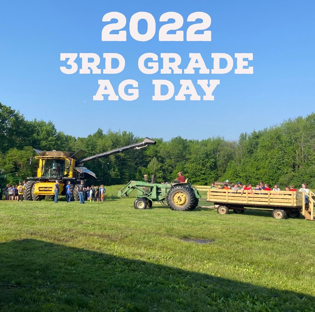 SullivanINFFA's tweet photo. 2022 3rd Grade Ag Day is in the books! Third graders from SES, NENE, NEEE, DUCS, and RCA were able to enjoy this event put on by Sullivan FFA. Thank you to all who helped today, and the Sullivan Co. Soil and Water Conservation District for presenting! https://t.co/jGfAK6e3BY