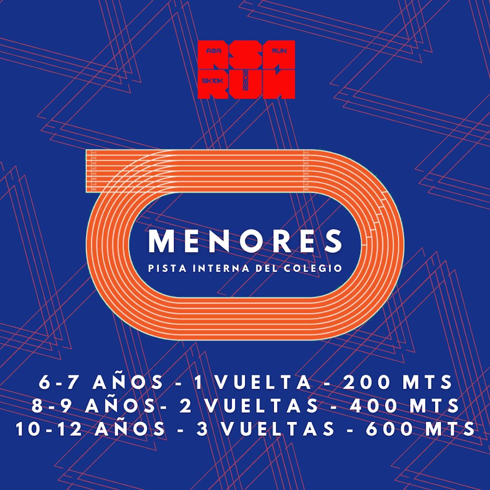 En el #ASARUN2022 todos corren!!!! Además de las categorías de adultos los chicos participan en modalidades diferentes!!!

Te esperamos el 5 de Junio!!!! #PUSHINGTHELIMIT