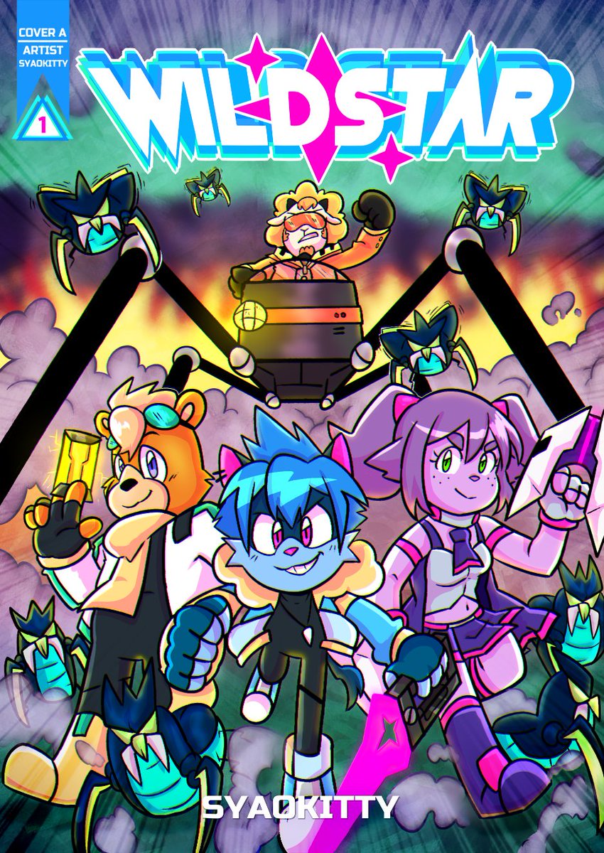 SyaoKitty's tweet photo. ✨Jacob Cross✨
✨Illustrate, create designs and draw comics
✨email: Keidranjacob@yahoo.com, I can be contacted @SyaoKitty on social media
✨ Creator of the comic "Wildstar" which you can get more info on https://t.co/kUftBvoN90

✨ Thank you for viewing! ✨ https://t.co/nIyW5jAef0
