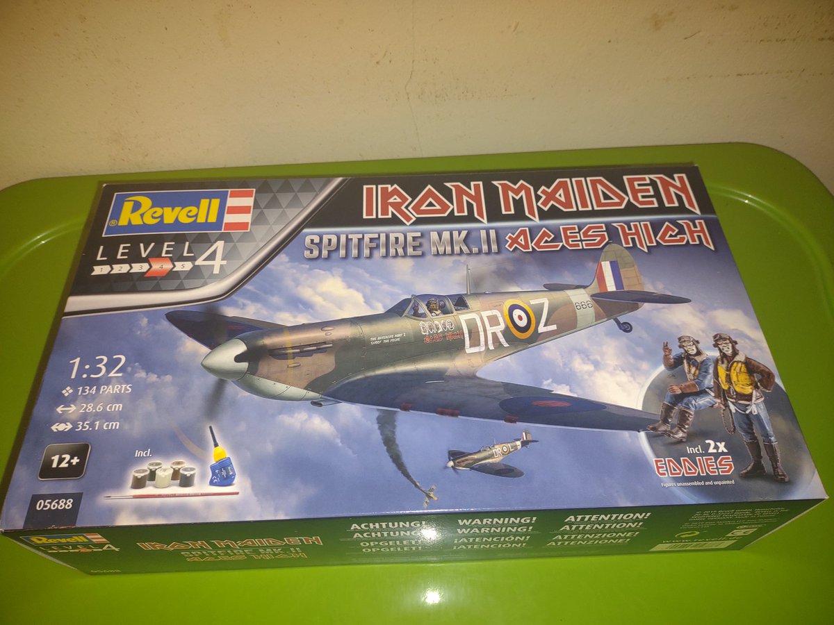 ArtofScaleModel's tweet image. This week&apos;s acquisition!
Via: The LHS

Finally had a chance to pick this bad boy up, because, Iron freaking Maiden.
#scalemodeling #modelmaking