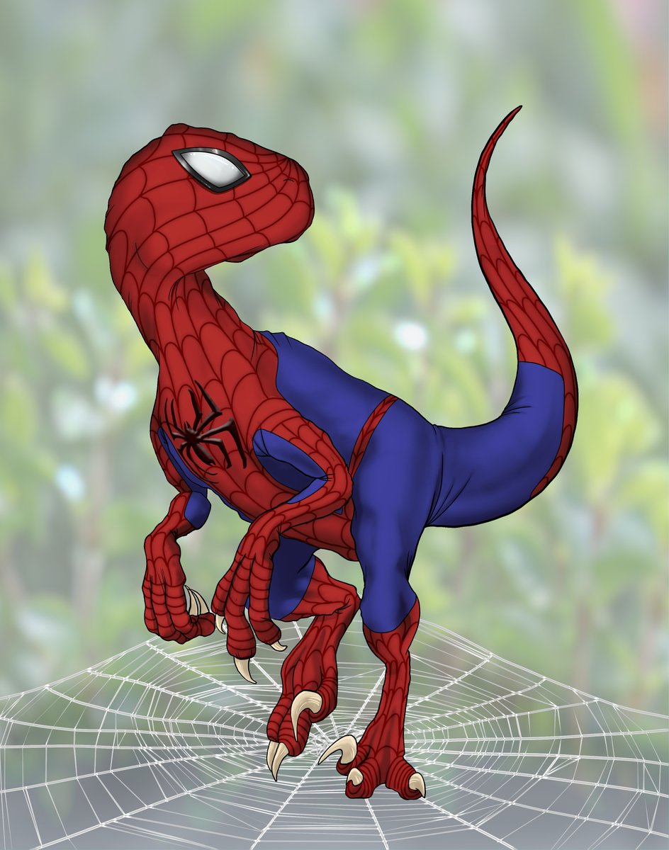 JurassiccFarm's tweet photo. Our mod @MontesantosSpi1 is desperate to get spidey-raptor https://t.co/2h7uhJrUzz