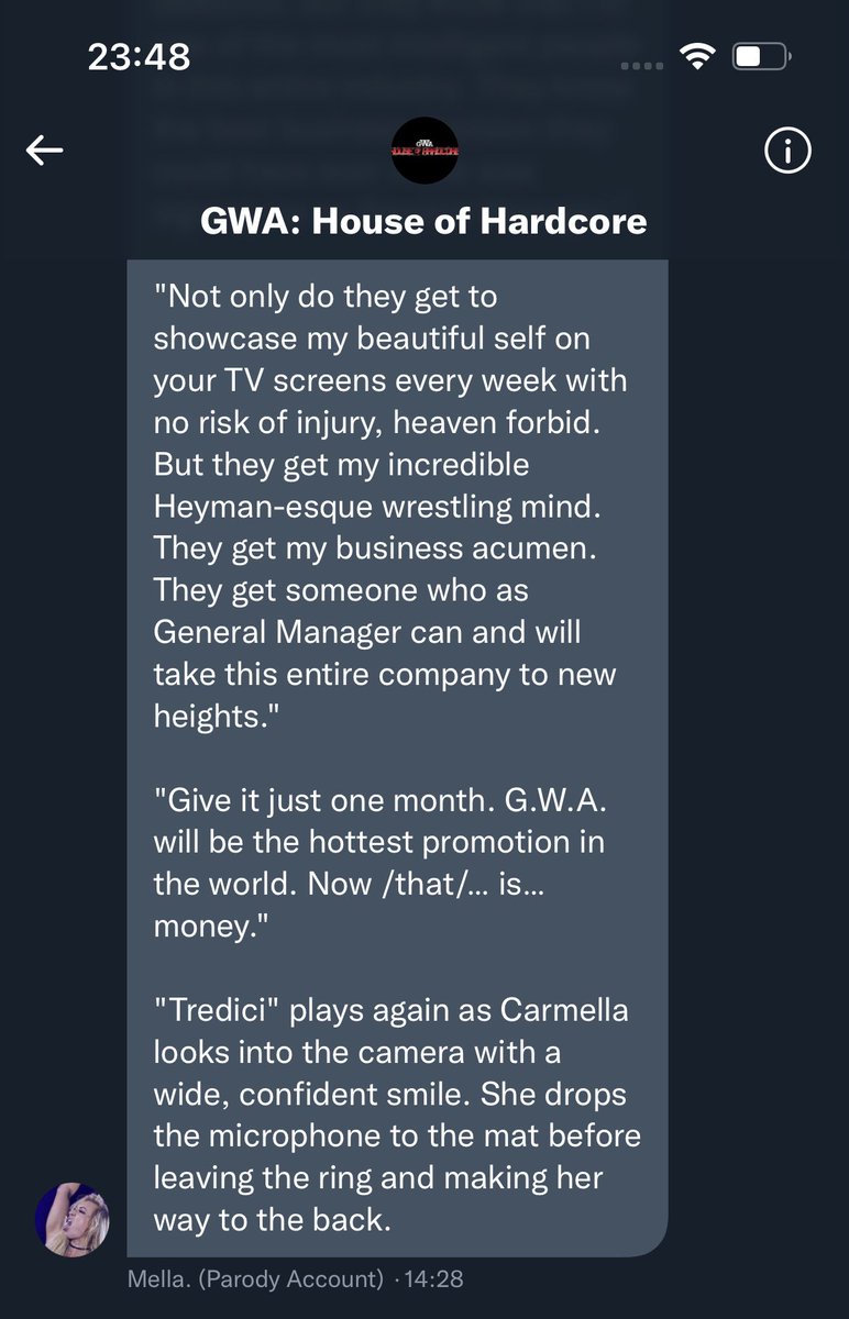 <a href="/StatenIslandBoo/">The Bella’s Money Whore.</a> was revealed as the new General Manager of GWA, much to the surprise of the fans and the locker room. But what will the new boss have in store for the new era in GWA?