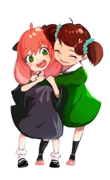 ともだち
#SPY_FAMILY 
#イラスト好きな人と繋がりたい 