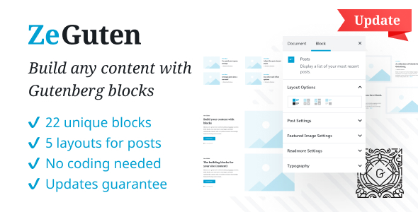stylelibreview's tweet image. ZeGuten —  Gutenberg Blocks
stylelib.org/away/?id=189541

#addons #advancedmap #banner #blocks #blurbs #carousel #circleprogress #codecanyon #countdowntimer #gutenberg #gutenix #heading #imagecomparison #progressbar #section #wordpress #zemez #slider