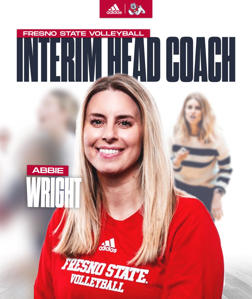 FresnoStateVB's tweet photo. Wright named interim head coach

📰 https://t.co/gWACmtHouL

#GoDogs | #PrideOfTheValley https://t.co/KoK3qyY5WY