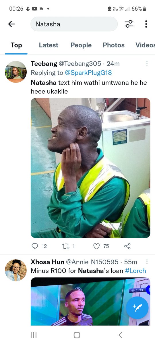 Okase ekishetse Rihana wa nagana  gore wena ole Nathasha o tla phumelela