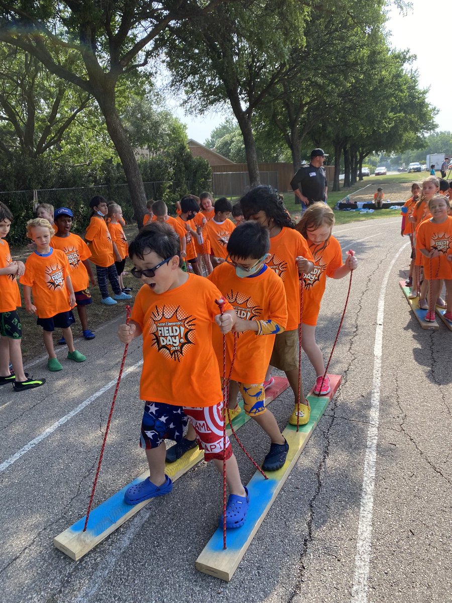Some of the Field Day games had them laughing so hard they could hardly play!