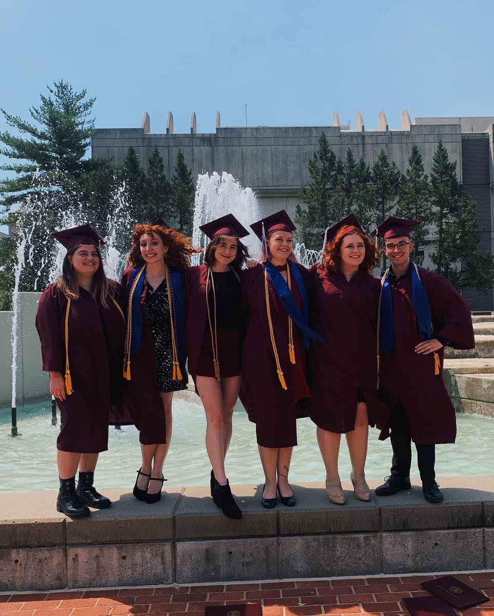 mostatebabs's tweet photo. look at our graduating babs 🥺😭 

since i’m one of them it feels weird to say “we’re so proud of you” but also i AM so proud of us - we did some incredible things here and i love these people so much 😭💞 https://t.co/KkChpB9jAV