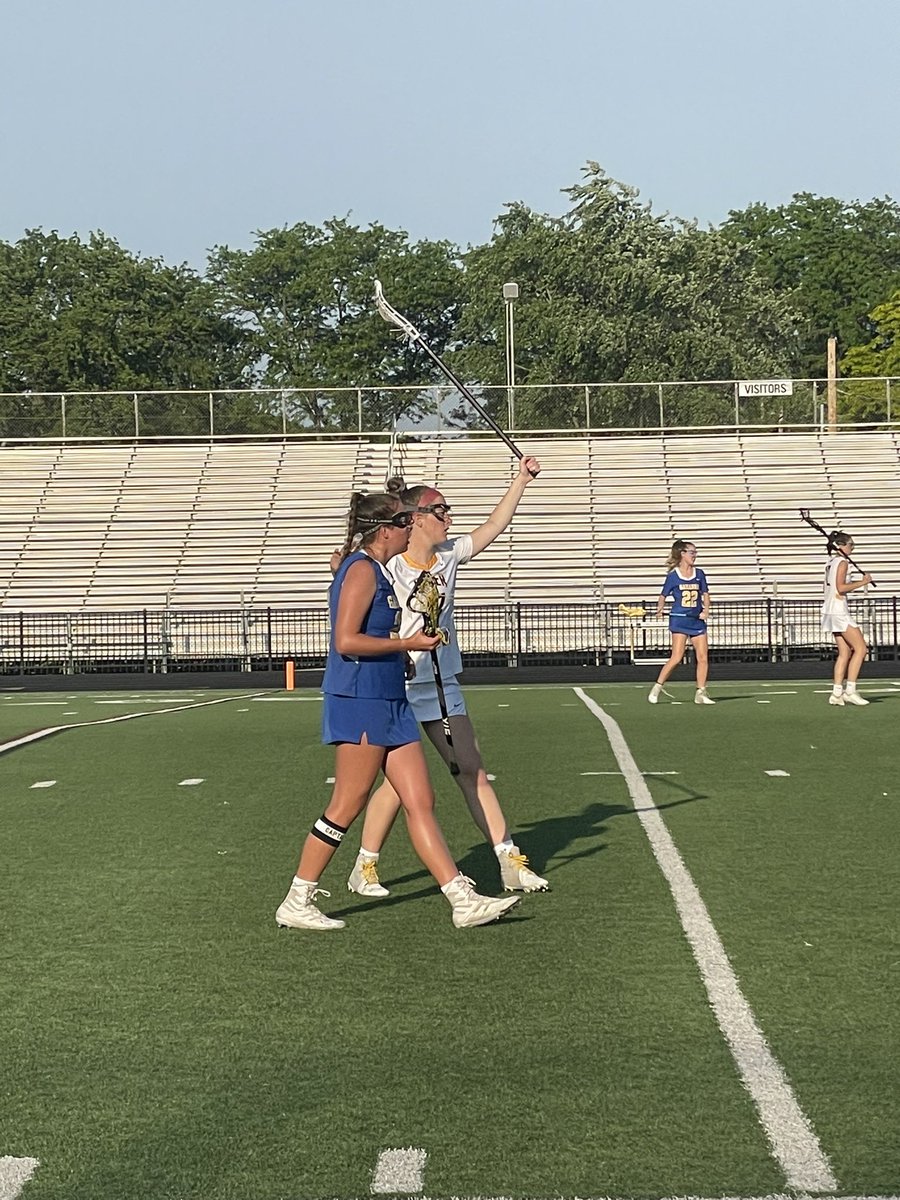 GLHS_Athletics's tweet photo. Kenzie Streby breaks the school record for career goals! 150! @GahannaLacrosse https://t.co/KLPjtWeoHB