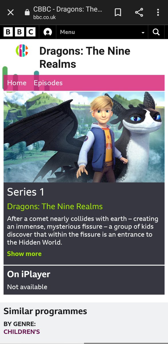 Dragons: The Nine Realms - CBBC - BBC