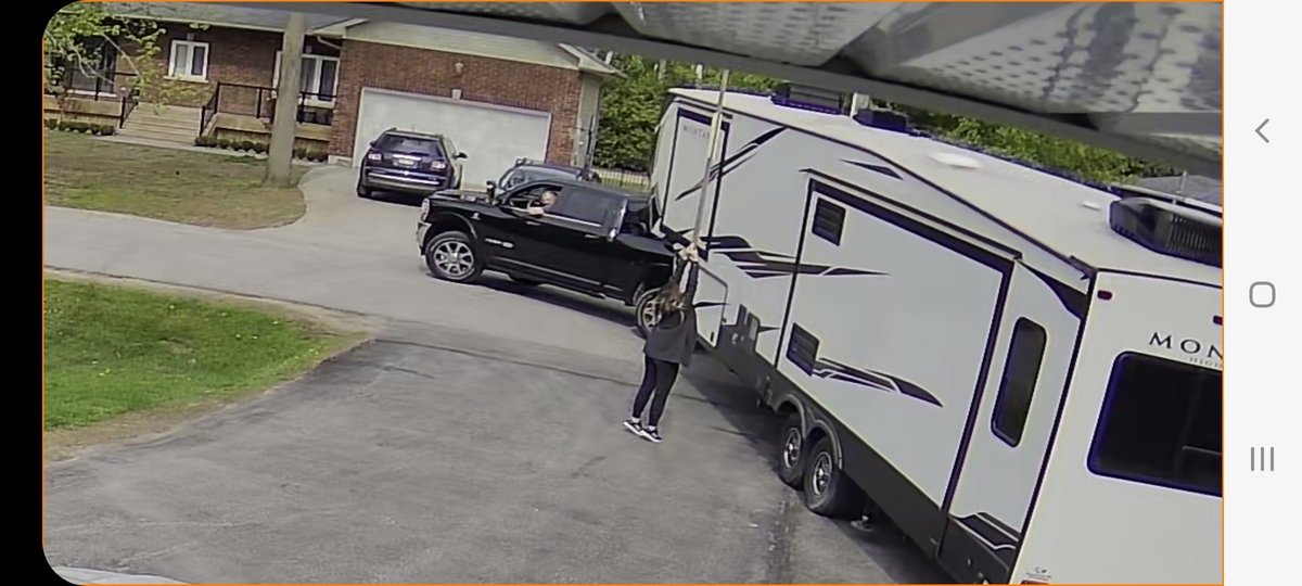 Heading out for the long weekend and yet again we have to deal with the low hanging wires across the driveway.  Luckily my wife hasn't been electrocuted yet.  The sad thing is none of these wires even go to our house.
<a href="/Rogers/">Rogers</a> 
<a href="/BellMediaPR/">Bell Media PR</a> 
<a href="/HydroOne/">Hydro One</a>