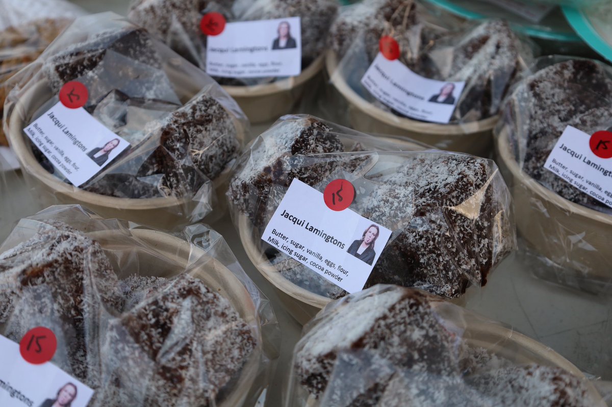 johnstonloretta's tweet photo. Mount Nelson polling booth dishing up the goods again #auspol https://t.co/56ARlulZYq
