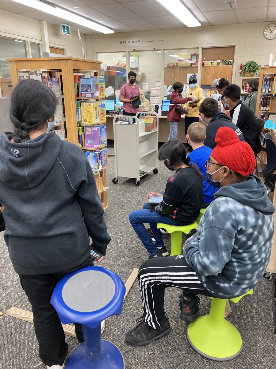 Great job to our Greenbriar students coding Sphero Bolts through a variety of mazes.  They’ve really come a long way applying and combining their coding and math skills. <a href="/msmasood25/">Ozma Masood</a>  <a href="/GreenbriarMS678/">GreenbriarMS</a>