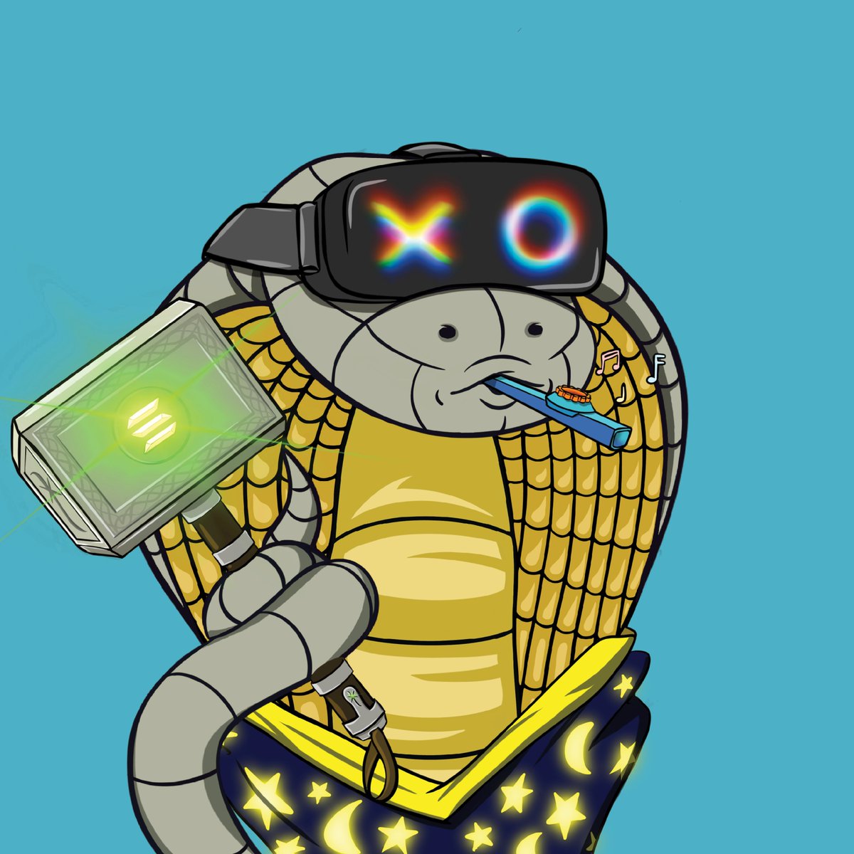 CobraKingdomNFT's tweet photo. Meet Coca!🐍

VR Headset - Likes to chill in the Metaverse
Mjölnir - With the POWER of Solana
Robe - Is a gaming wizard
Kazzoo - Still in touch w/ playful side

If you know what #COCA stands for, drop it below 👇

✔Giving 5 WL for correct answers. Follow + RT + tag #SolanaSummer https://t.co/pKdRhRbOv0