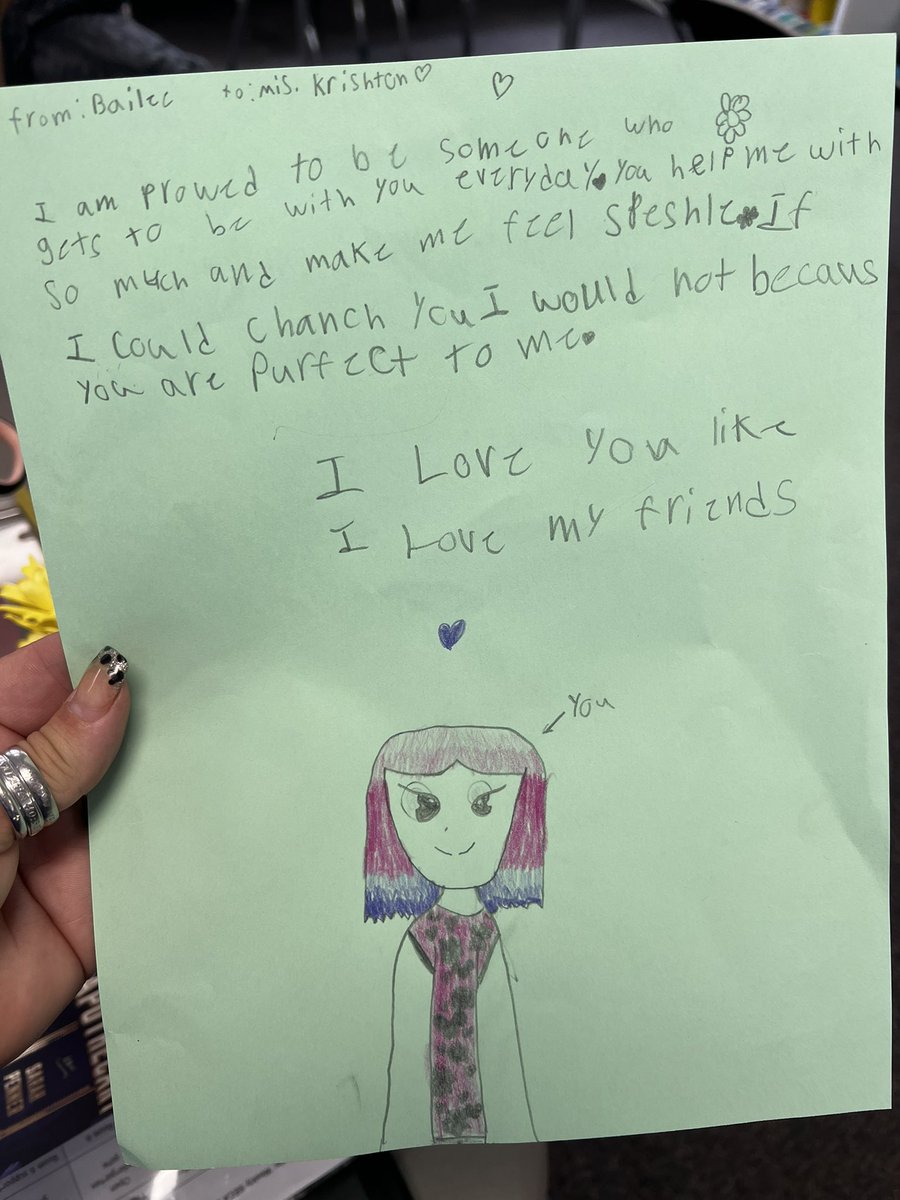 solovedisney's tweet photo. Thank you @MissJLenart and class for showing us so much love @CrestCoyotes ! Your #WOW Florists showed their careful and beautiful skills in designing our bouquets and their letters were so sweet! Also a letter from one of @JessicaM1172021 students #WhyIDo https://t.co/yC3iIGxSiG