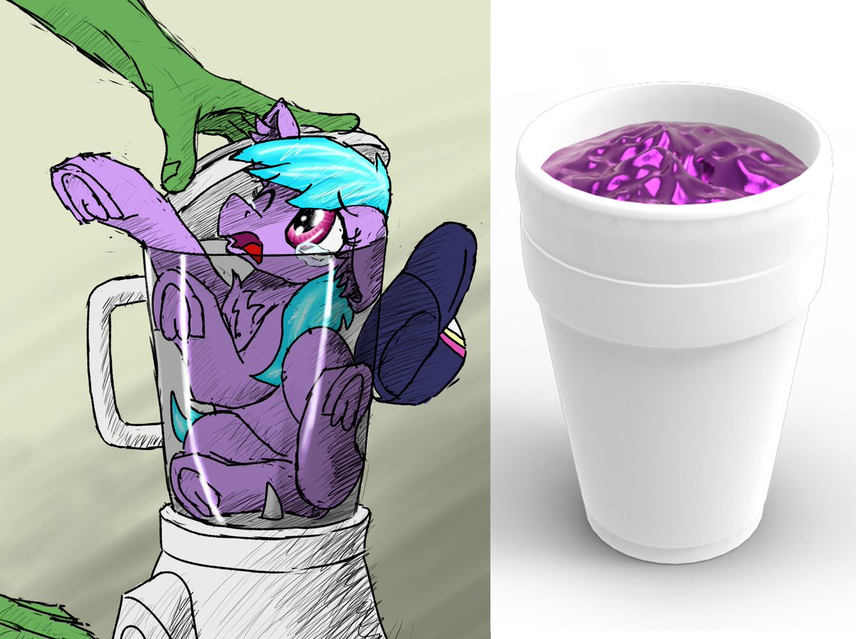 fun fact: you can make lean with the lean mare