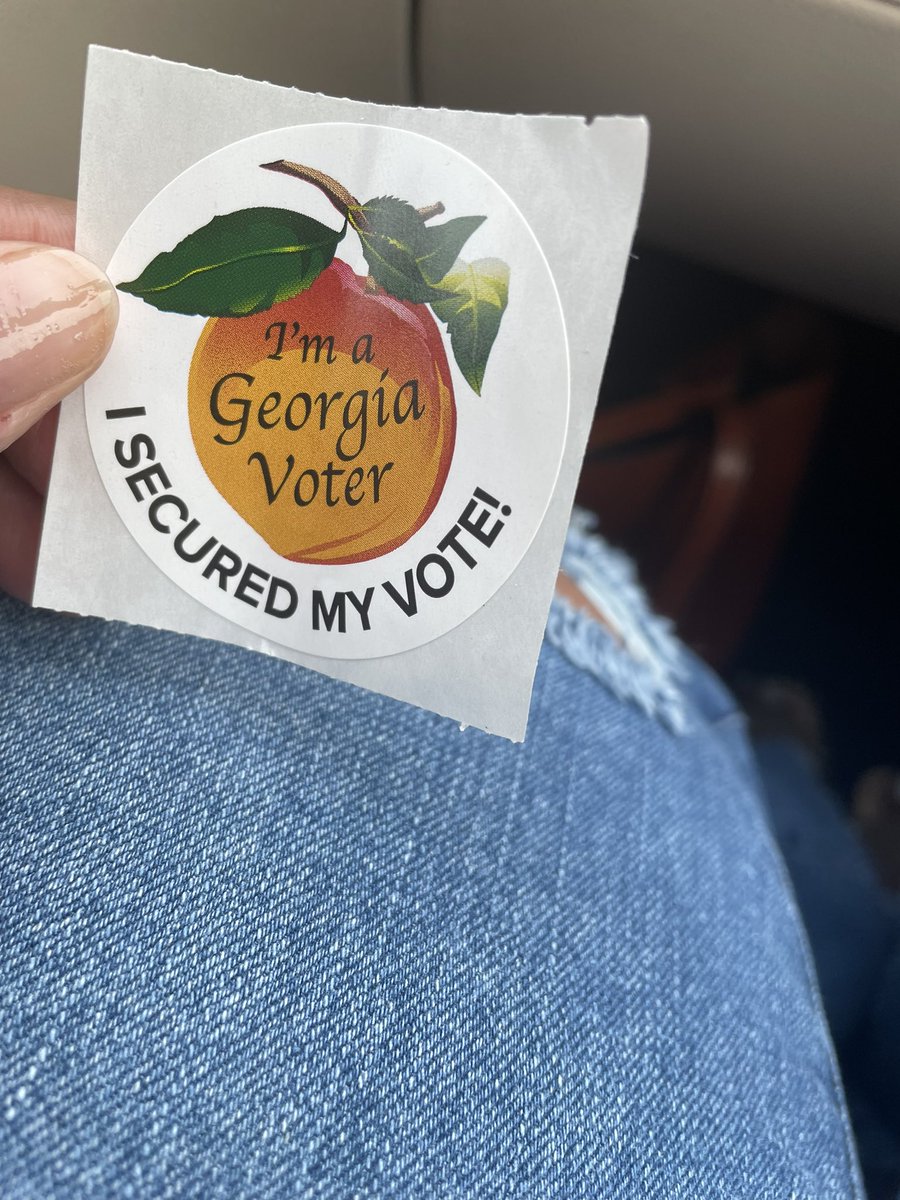 #EarlyVoting 🗳 #GeorgiaPrimary
