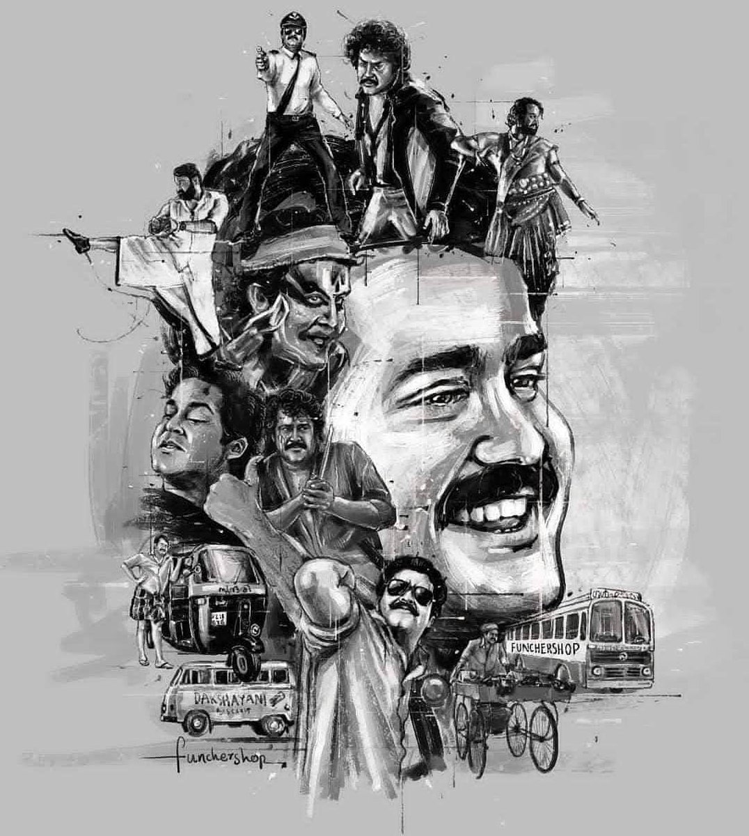 avinKs2712's tweet photo. Happy birthday Lalettaaa!!❤️ #HappyBirthdayLalettan 
@Mohanlal
#HBDMohanlal 
#thecompleteactor https://t.co/kdhOVfACTb