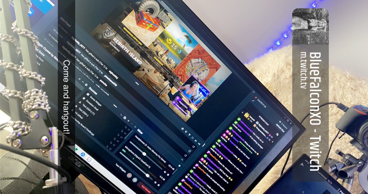 BluefalconXO's tweet photo. Come and hangout with your favorite girl on twitch!  #gamer #gamergirl #twitchstreamer #streamer https://t.co/ff4HFIDzqQ