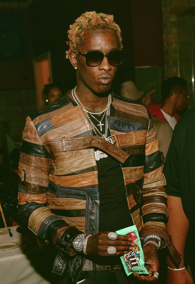 StrappedArchive's tweet photo. Young Thug photographed by Prince Williams during a Private Listening Party in Atlanta, GA - April 17, 2015 https://t.co/xvw7HTw8C1
