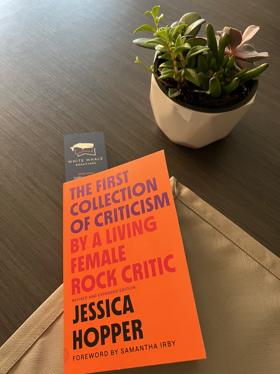 gregorybeech's tweet photo. @jesshopp just here to say thanks for being a writer. that @superchunk piece in here sure hits different. @whitewhalebks https://t.co/64JAuQPDEb