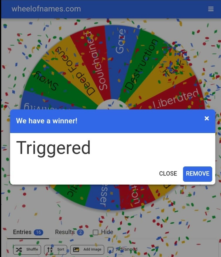 It's Friday so Tanya is "cursed" with this mark for the day